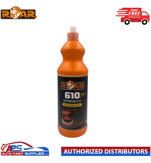 ROAR 610 PLUS EXTREME CUTTING POLISH POLISHING VALETING COMPOUND 1KG